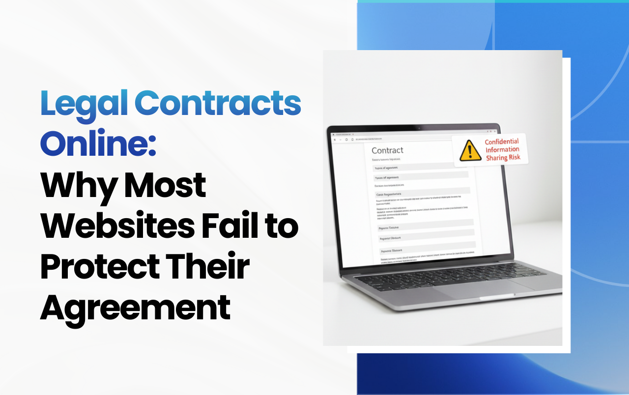 Legal Contracts Online: Why Most Websites Fail to Protect Their Agreement