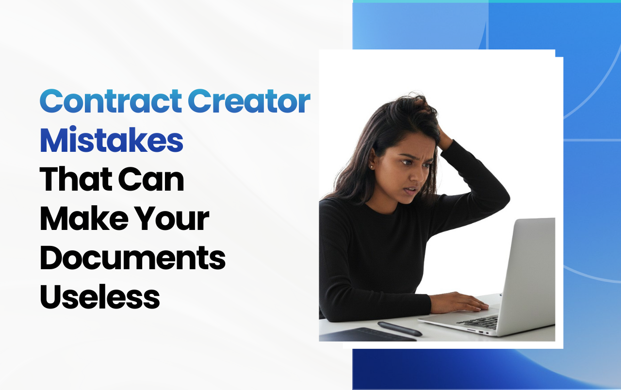 Contract Creator Mistakes That Can Make Your Documents Useless