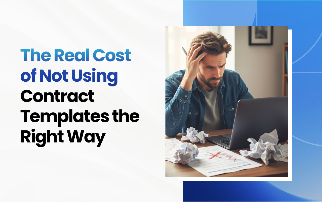 The Real Cost of Not Using Contract Templates the Right Way