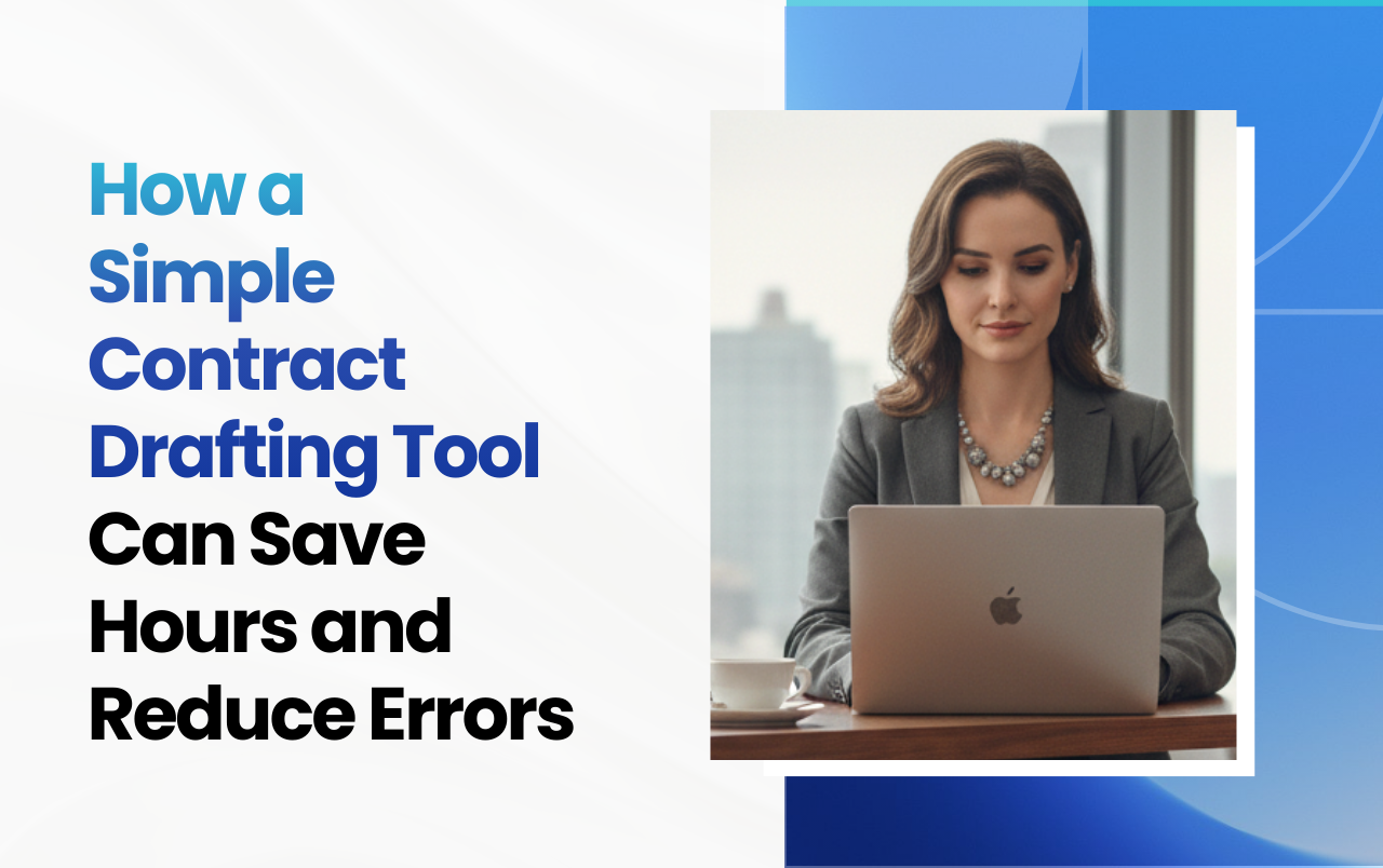 How a Simple Contract Drafting Tool Can Save Hours and Reduce Errors