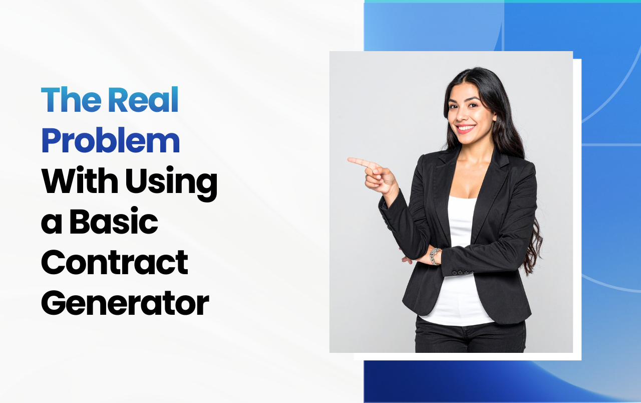 The Real Problem With Using a Basic Contract Generator