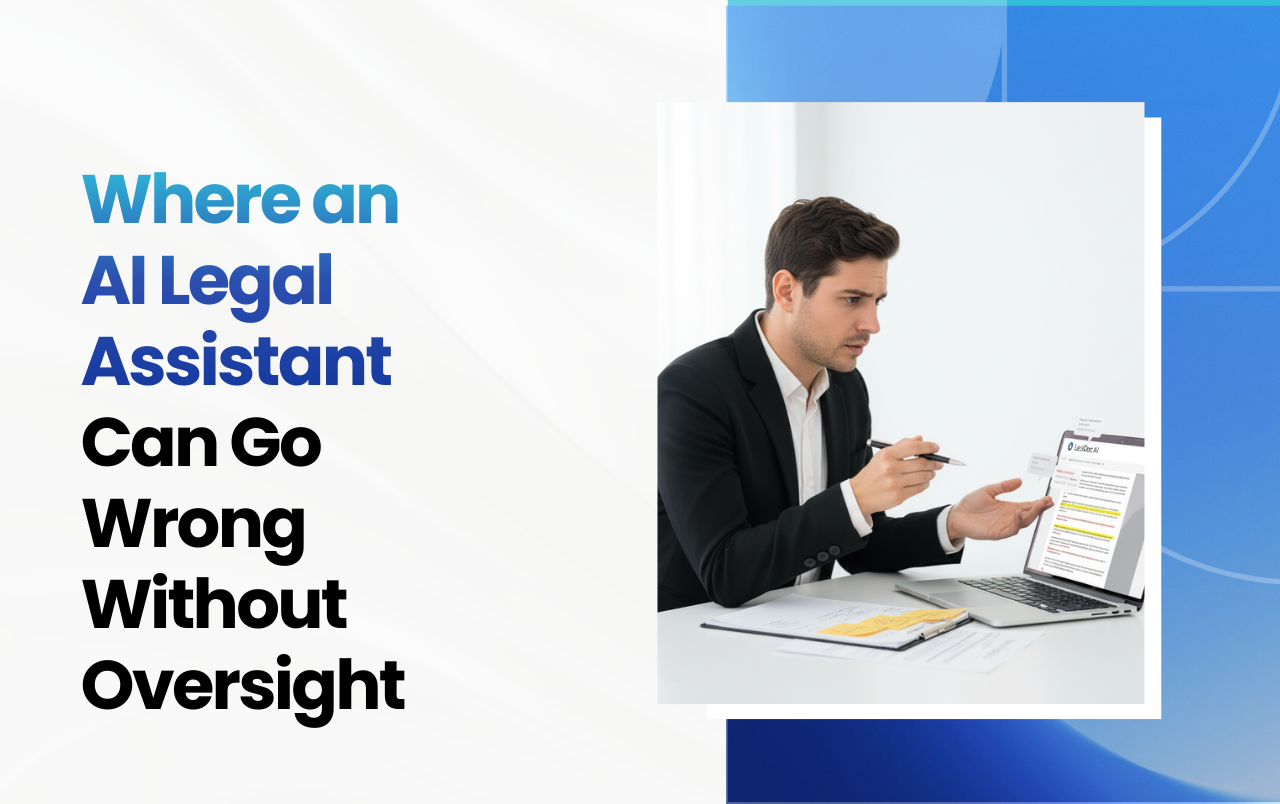 Where an AI Legal Assistant Can Go Wrong Without Oversight