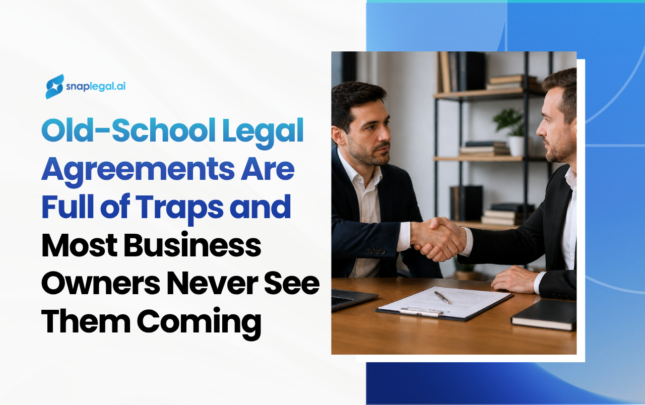 Old-School Legal Agreements Are Full of Traps and Most Business Owners Never See Them Coming